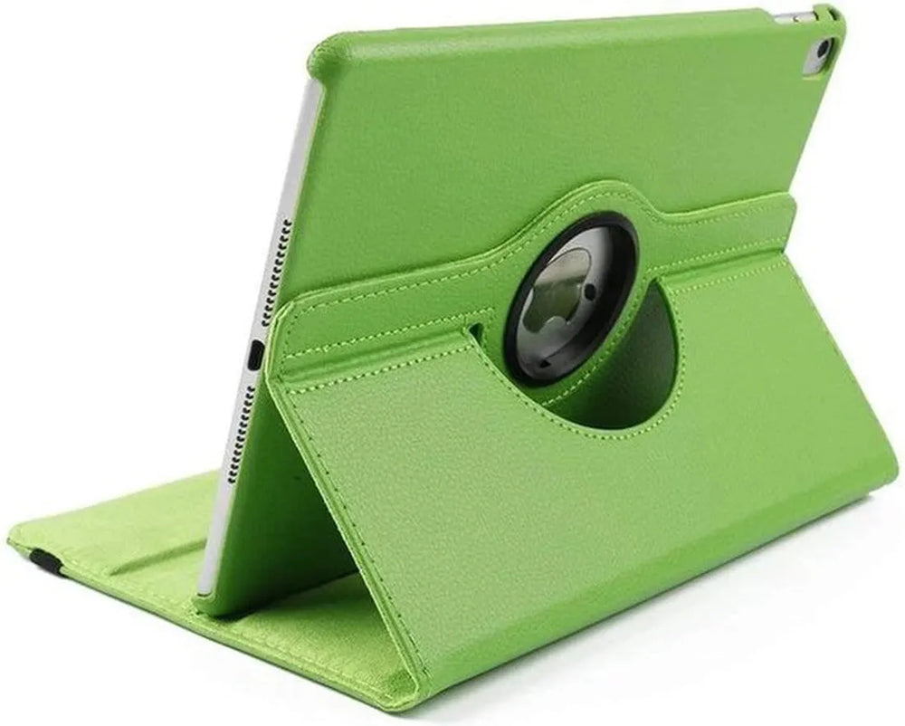 iPad Air 5 / Air 4 / iPad Air 11 inch 2024/2025/2026 (M2/M3/M4) Hoesjes – 360° draaibaar – Standfunctie – Groen-Tablethoesjes-Ilumina Benelux