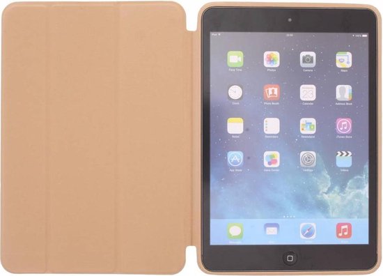 iPad Air 5 / Air 4 / iPad Air 11 inch 2024/2025/2026 (M2/M3/M4) – Ultraslank Tri-Fold Smart Cover – Standfunctie – Goud-Tablethoesjes-Ilumina Benelux