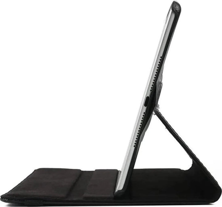 iPad Mini 1/2/3 – 360° Draaibare Multi-Stand Case – Standfunctie – Zwart-Tablethoesjes-Ilumina Benelux