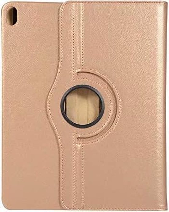 iPad Mini 1/2/3 Hoesjes – 360° draaibaar – Multi-stand Standfunctie – Goud-Tablethoesjes-Ilumina Benelux