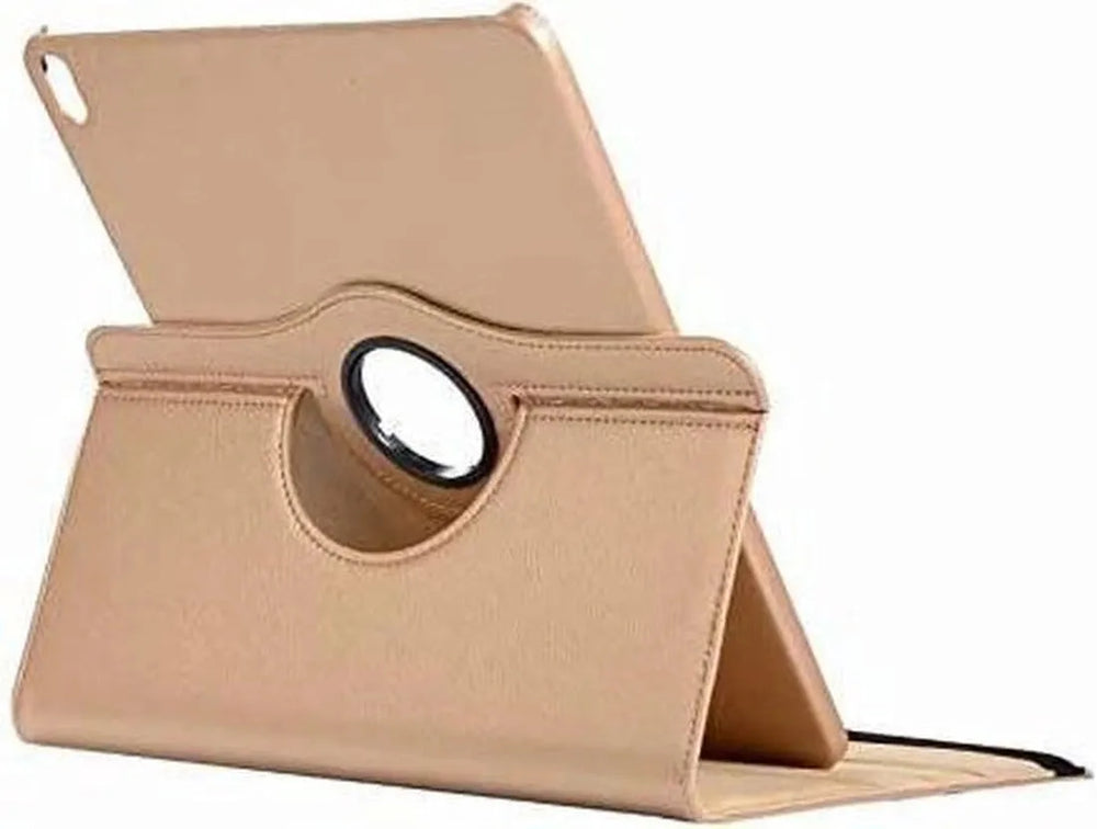 iPad Mini 1/2/3 Hoesjes – 360° draaibaar – Multi-stand Standfunctie – Goud-Tablethoesjes-Ilumina Benelux