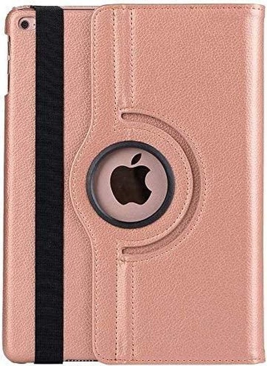 iPad Mini 1/2/3 Hoesjes – 360° draaibaar – Multi-stand standfunctie – Roségoud-Tablethoesjes-Ilumina Benelux