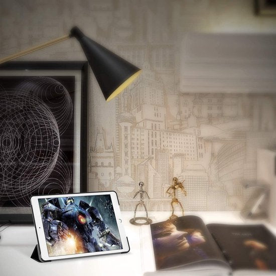 iPad Mini 1/2/3 – Ultraslank Tri-Fold Smart Cover – Standfunctie – Zwart-Tablethoesjes-Ilumina Benelux