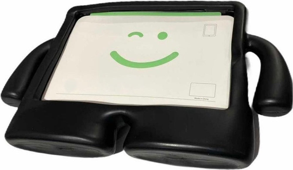 iPad Mini 1/2/3/4/5 Hoesjes – Kinderhoes met Handvat – Standfunctie – Zwart-Tablethoesjes-Ilumina Benelux