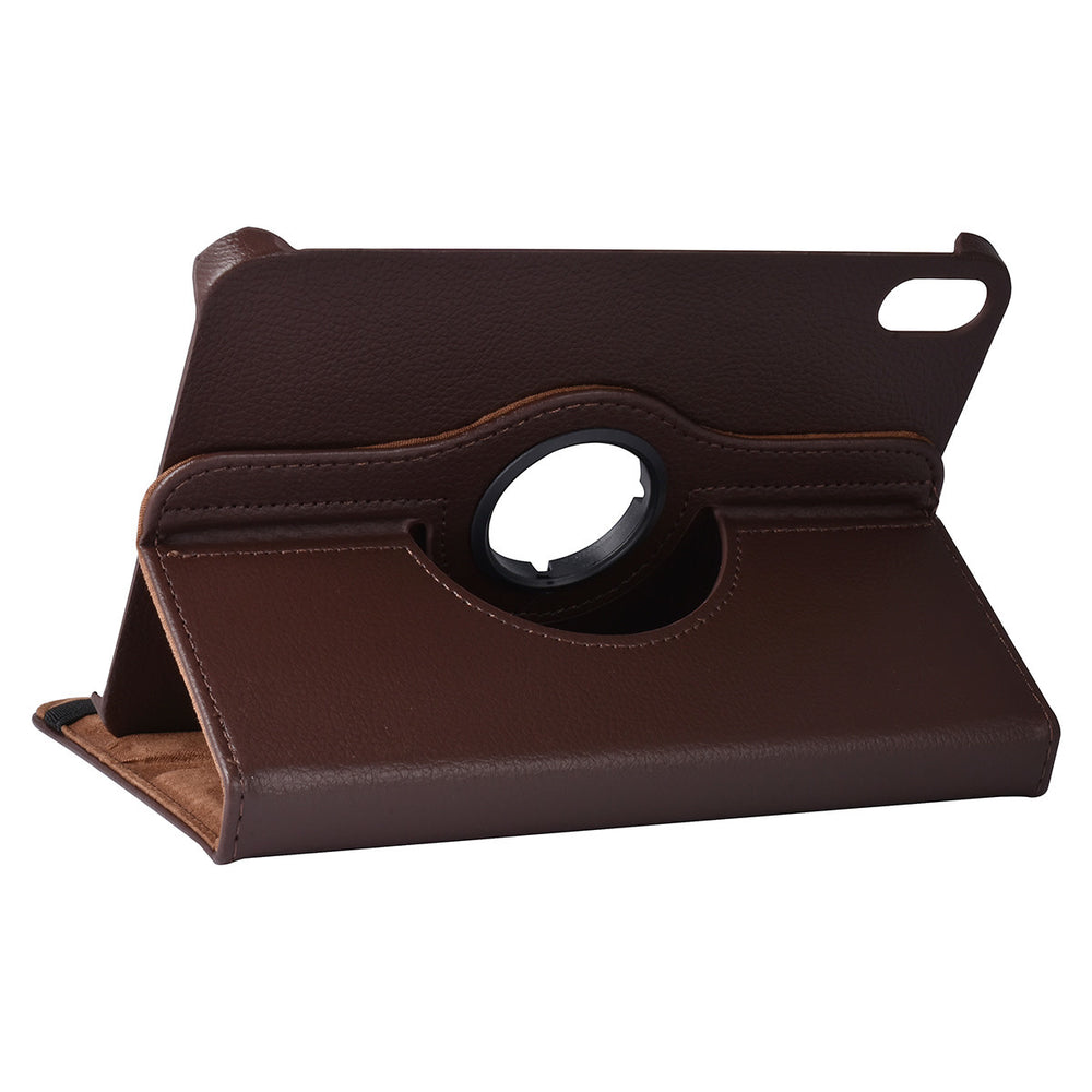 iPad Mini 6 2021 & iPad Mini 7 2024 Book Case Tablethoes - Bruin - 360 graden draaibaar-Tablethoesjes-Ilumina Benelux