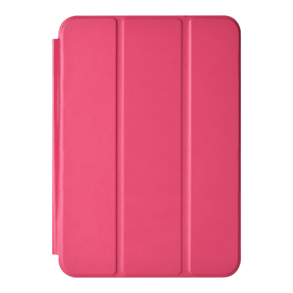iPad Mini 6 2021 & iPad Mini 7 2024 Book Case Tablethoes - Felroze - Smart Case-Tablethoesjes-Ilumina Benelux
