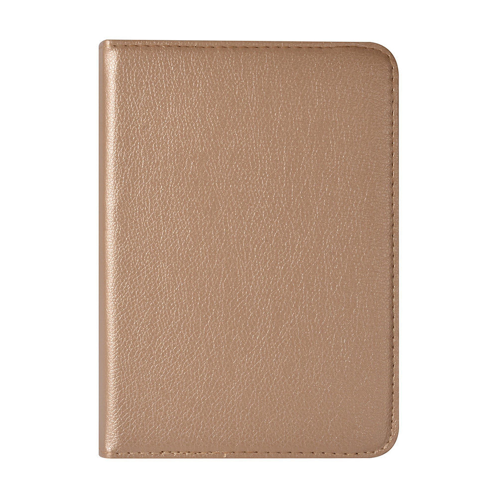 iPad Mini 6 2021 & iPad Mini 7 2024 Book Case Tablethoes - Goud - 360 graden draaibaar-Tablethoesjes-Ilumina Benelux
