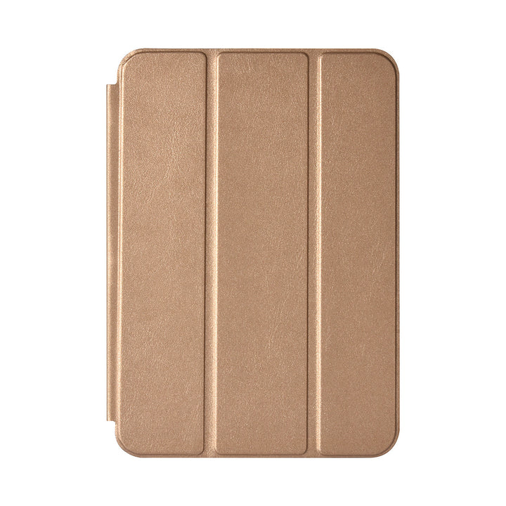 iPad Mini 6 2021 & iPad Mini 7 2024 Book Case Tablethoes - Goud - Smart Case-Tablethoesjes-Ilumina Benelux