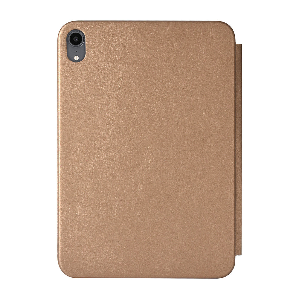iPad Mini 6 2021 & iPad Mini 7 2024 Book Case Tablethoes - Goud - Smart Case-Tablethoesjes-Ilumina Benelux