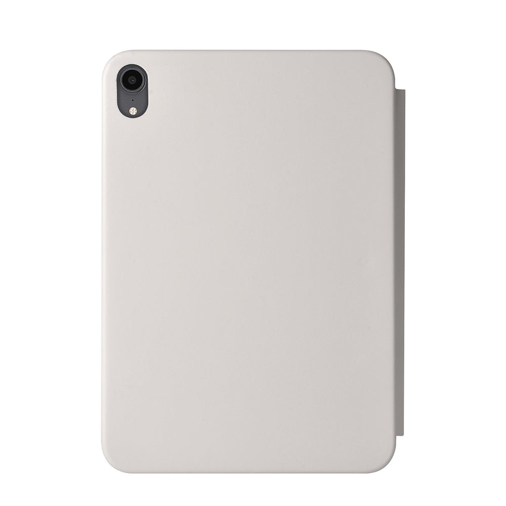 iPad Mini 6 2021 & iPad Mini 7 2024 Book Case Tablethoes - Grijs - Smart Case-Tablethoesjes-Ilumina Benelux