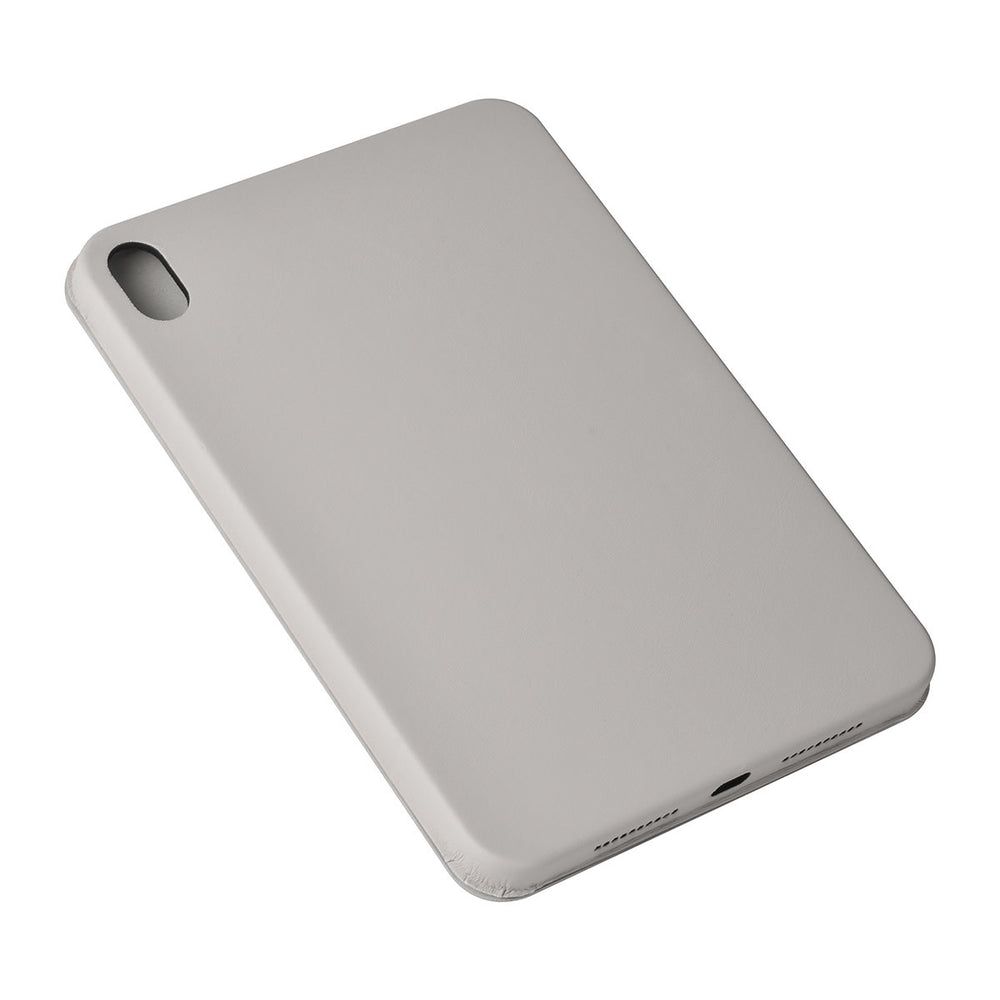 iPad Mini 6 2021 & iPad Mini 7 2024 Book Case Tablethoes - Grijs - Smart Case-Tablethoesjes-Ilumina Benelux