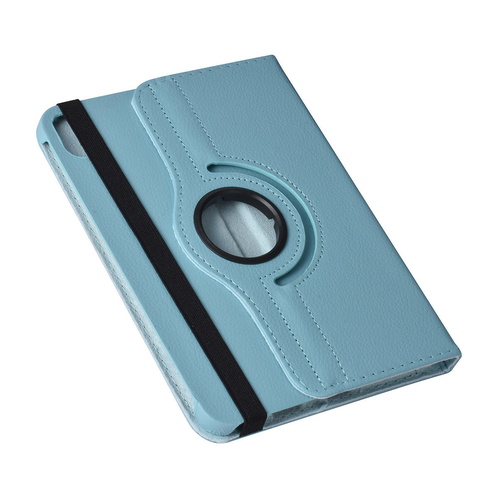 iPad Mini 6 2021 & iPad Mini 7 2024 Book Case Tablethoes - LichtBlauw - 360 graden draaibaar-Tablethoesjes-Ilumina Benelux