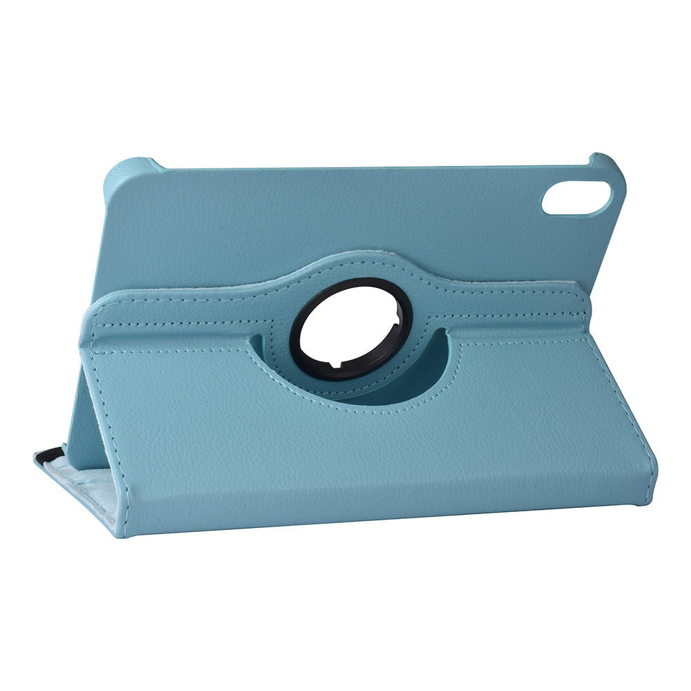 iPad Mini 6 2021 & iPad Mini 7 2024 Book Case Tablethoes - LichtBlauw - 360 graden draaibaar-Tablethoesjes-Ilumina Benelux
