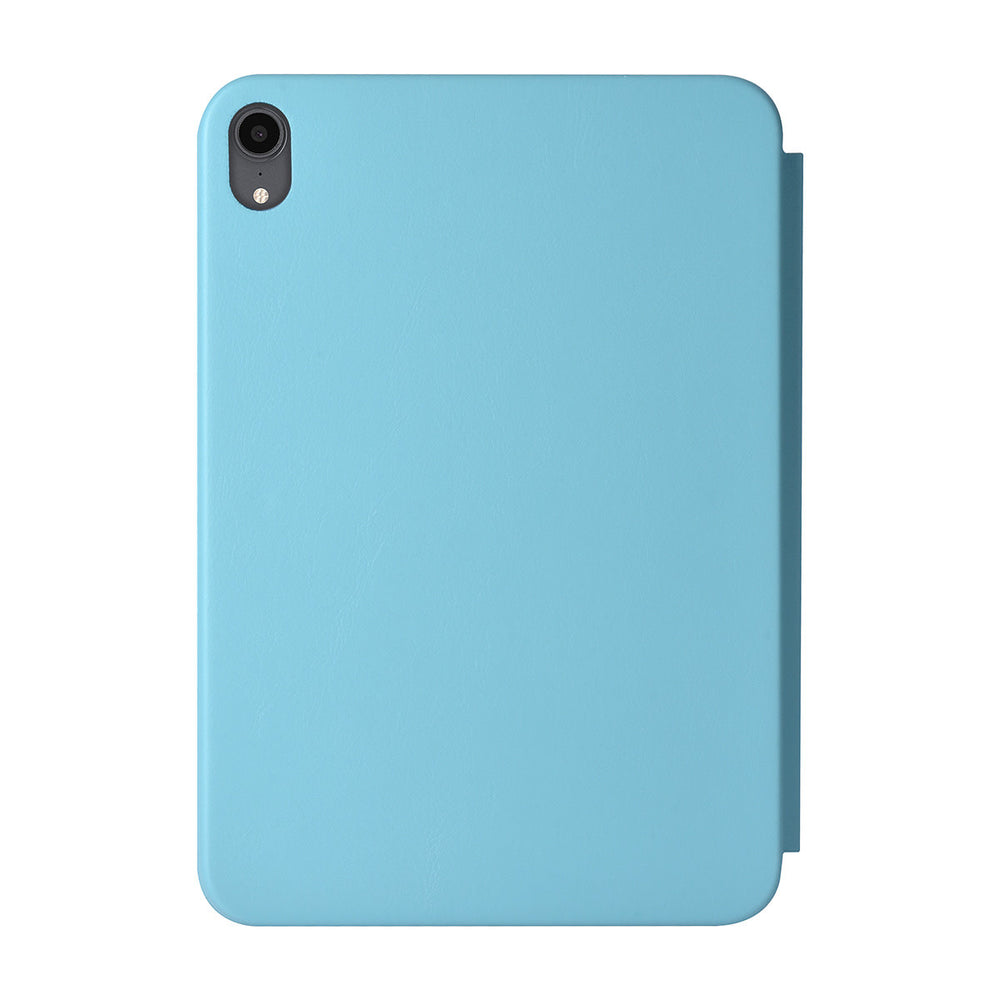 iPad Mini 6 2021 & iPad Mini 7 2024 Book Case Tablethoes - LichtBlauw - Smart Case-Tablethoesjes-Ilumina Benelux