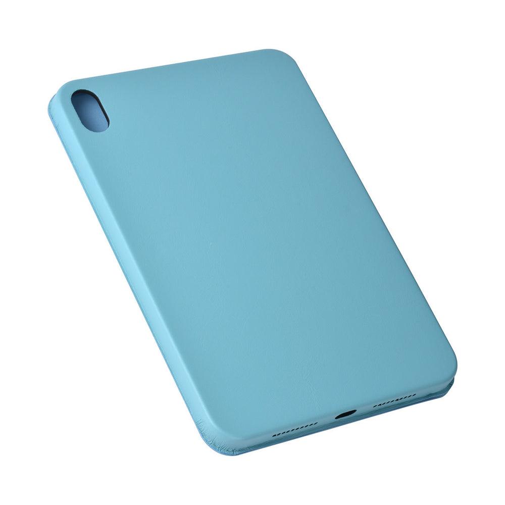 iPad Mini 6 2021 & iPad Mini 7 2024 Book Case Tablethoes - LichtBlauw - Smart Case-Tablethoesjes-Ilumina Benelux