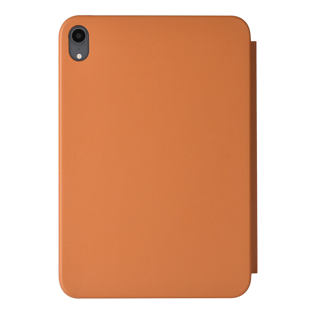 iPad Mini 6 2021 & iPad Mini 7 2024 Book Case Tablethoes - LichtBruin - Smart Case-Tablethoesjes-Ilumina Benelux