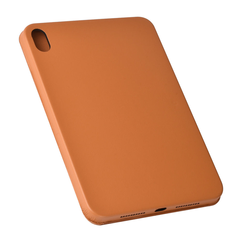 iPad Mini 6 2021 & iPad Mini 7 2024 Book Case Tablethoes - LichtBruin - Smart Case-Tablethoesjes-Ilumina Benelux
