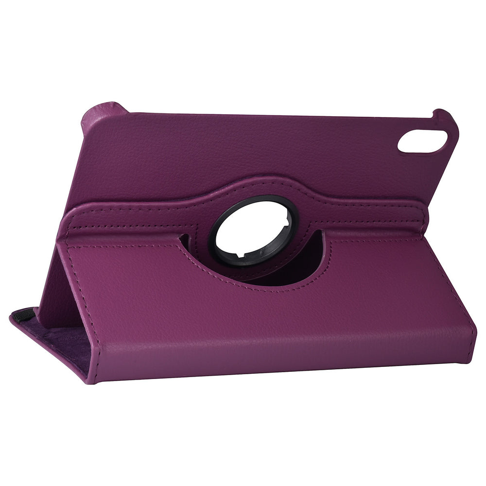 iPad Mini 6 2021 & iPad Mini 7 2024 Book Case Tablethoes - Paars - 360 graden draaibaar-Tablethoesjes-Ilumina Benelux