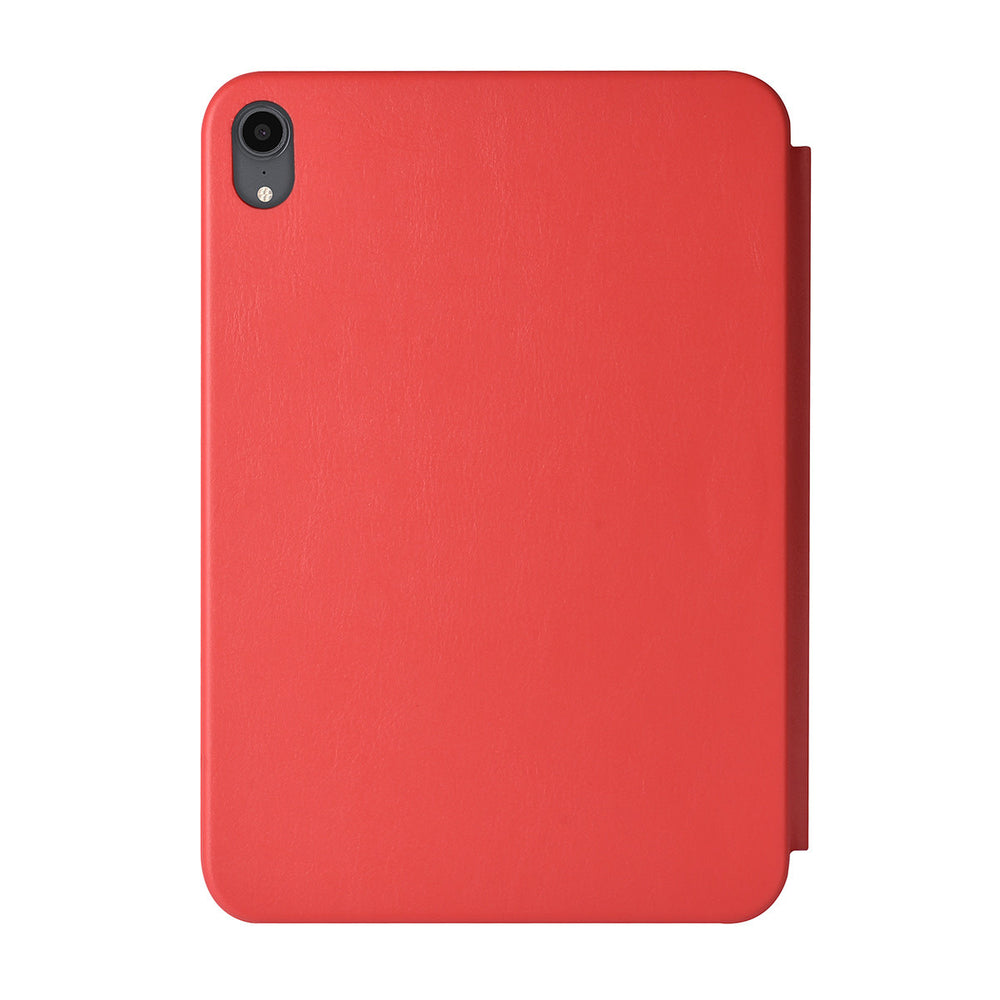 iPad Mini 6 2021 & iPad Mini 7 2024 Book Case Tablethoes - Rood - Smart Case-Tablethoesjes-Ilumina Benelux