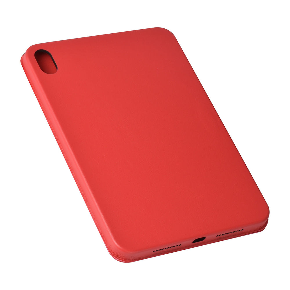 iPad Mini 6 2021 & iPad Mini 7 2024 Book Case Tablethoes - Rood - Smart Case-Tablethoesjes-Ilumina Benelux