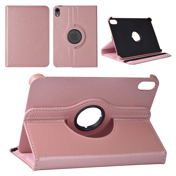 iPad Mini 6 2021 & iPad Mini 7 2024 Book Case Tablethoes - Rose Gold - Smart Case-Tablethoesjes-Ilumina Benelux