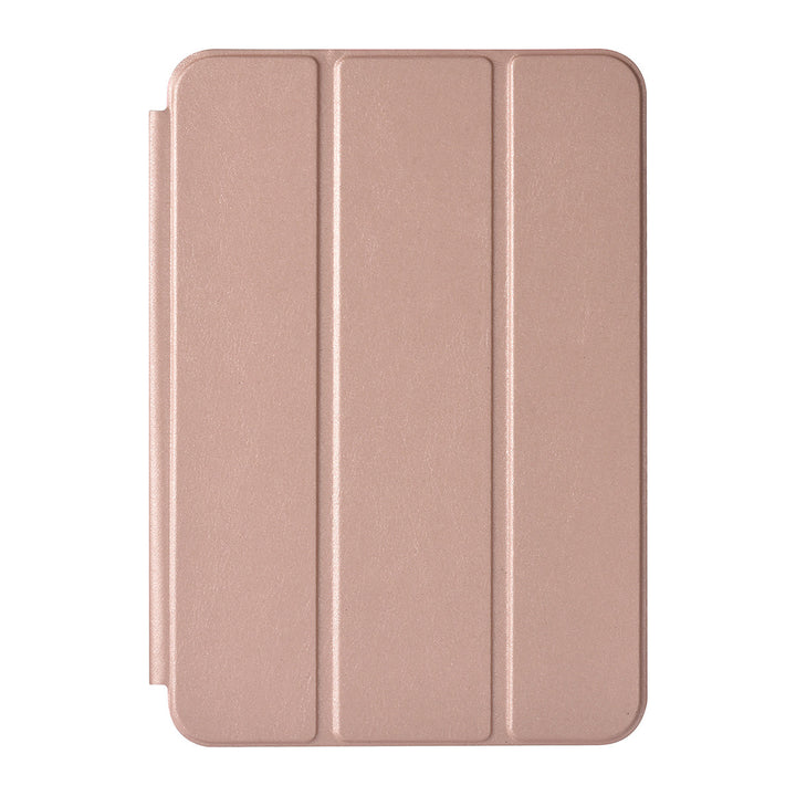 iPad Mini 6 2021 & iPad Mini 7 2024 Book Case Tablethoes - Rosegoud - Smart Case-Tablethoesjes-Ilumina Benelux