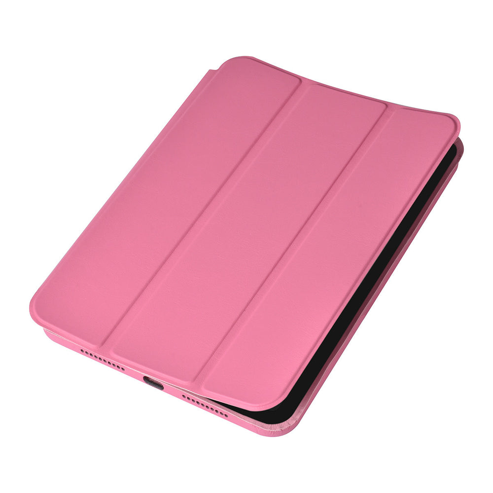 iPad Mini 6 2021 & iPad Mini 7 2024 Book Case Tablethoes - Roze - Smart Case-Tablethoesjes-Ilumina Benelux