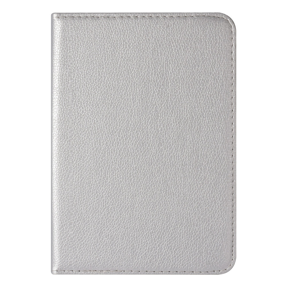 iPad Mini 6 2021 & iPad Mini 7 2024 Book Case Tablethoes - Zilver - 360 graden draaibaar-Tablethoesjes-Ilumina Benelux