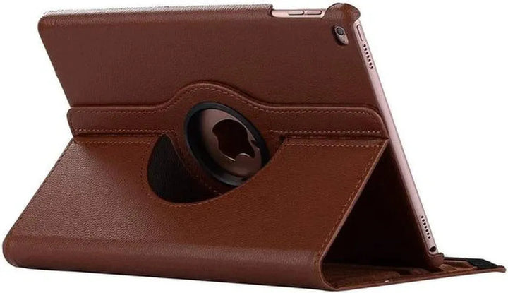 iPad Mini 4 / Mini 5 (2019) Hoesjes – 360° draaibaar – Multi-stand – Bruin-Tablethoesjes-Ilumina Benelux
