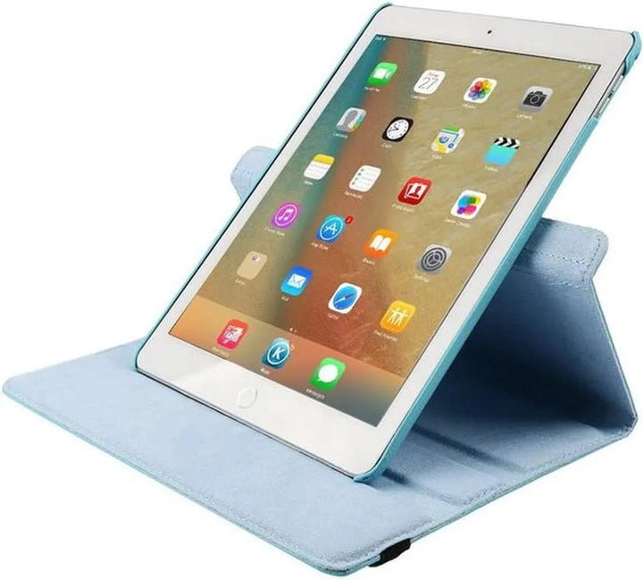 iPad Mini 4 / Mini 5 (2019) Hoesjes – 360° draaibaar – Multi-stand – Lichtblauw-Tablethoesjes-Ilumina Benelux