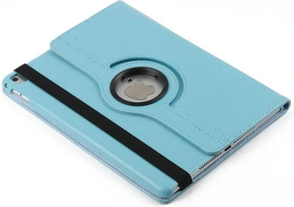 iPad Mini 4 / Mini 5 (2019) Hoesjes – 360° draaibaar – Multi-stand – Lichtblauw-Tablethoesjes-Ilumina Benelux