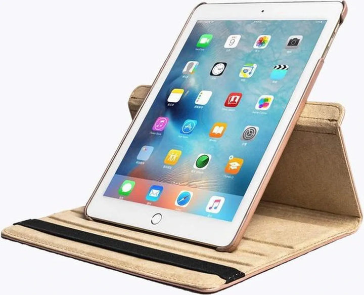 iPad Mini 4 / Mini 5 (2019) Hoesjes – 360° draaibaar – Multi-stand – Roségoud-Tablethoesjes-Ilumina Benelux