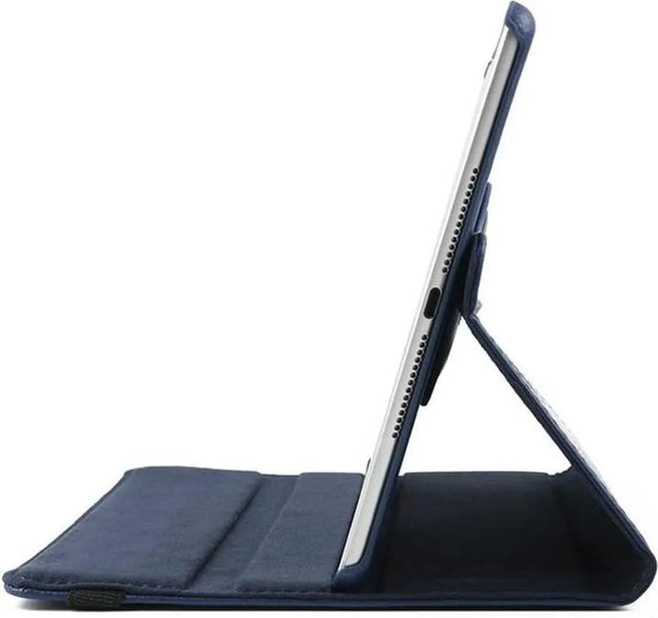 iPad Mini 4 / Mini 5 (2019) Hoesjes – 360° draaibaar – Multi-stand Standfunctie – Donkerblauw-Tablethoesjes-Ilumina Benelux