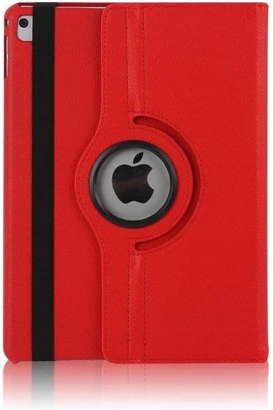 iPad Mini 4 / Mini 5 (2019) Hoesjes – 360° draaibaar – Multi-stand Standfunctie – Rood-Tablethoesjes-Ilumina Benelux