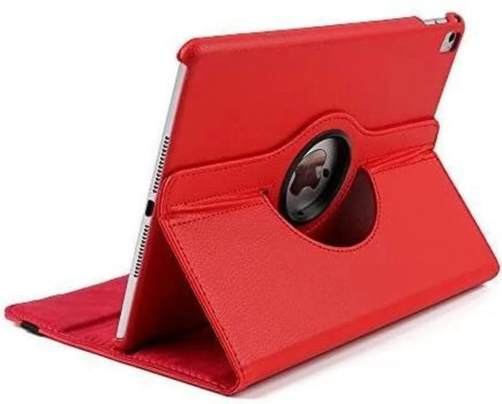iPad Mini 4 / Mini 5 (2019) Hoesjes – 360° draaibaar – Multi-stand Standfunctie – Rood-Tablethoesjes-Ilumina Benelux