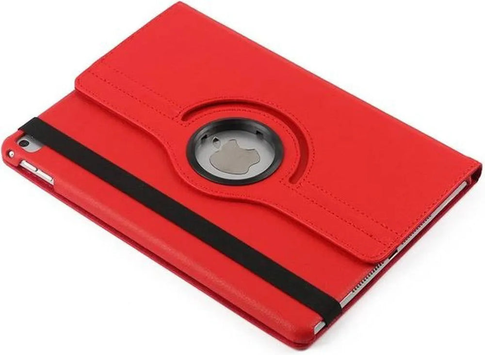 iPad Mini 4 / Mini 5 (2019) Hoesjes – 360° draaibaar – Multi-stand Standfunctie – Rood-Tablethoesjes-Ilumina Benelux