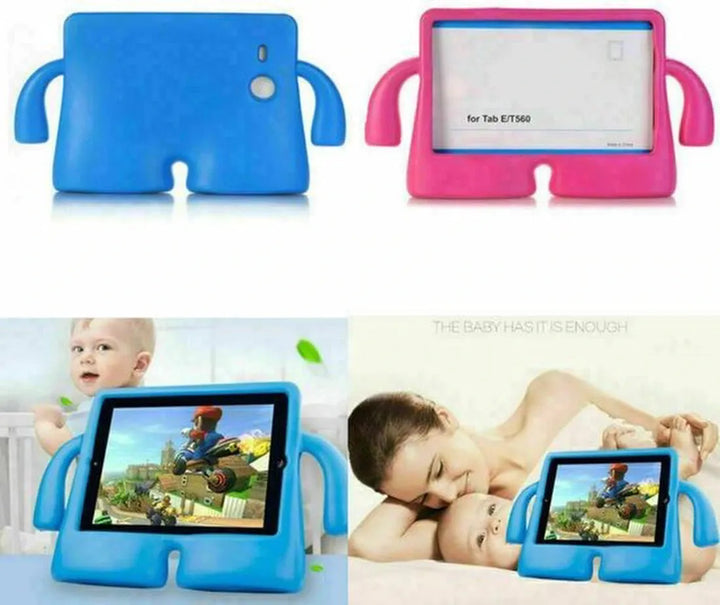 iPad Mini 4 / Mini 5 2019 Hoesjes – Kinderhoes met Handvat en standfunctie – Rood-Tablethoesjes-Ilumina Benelux