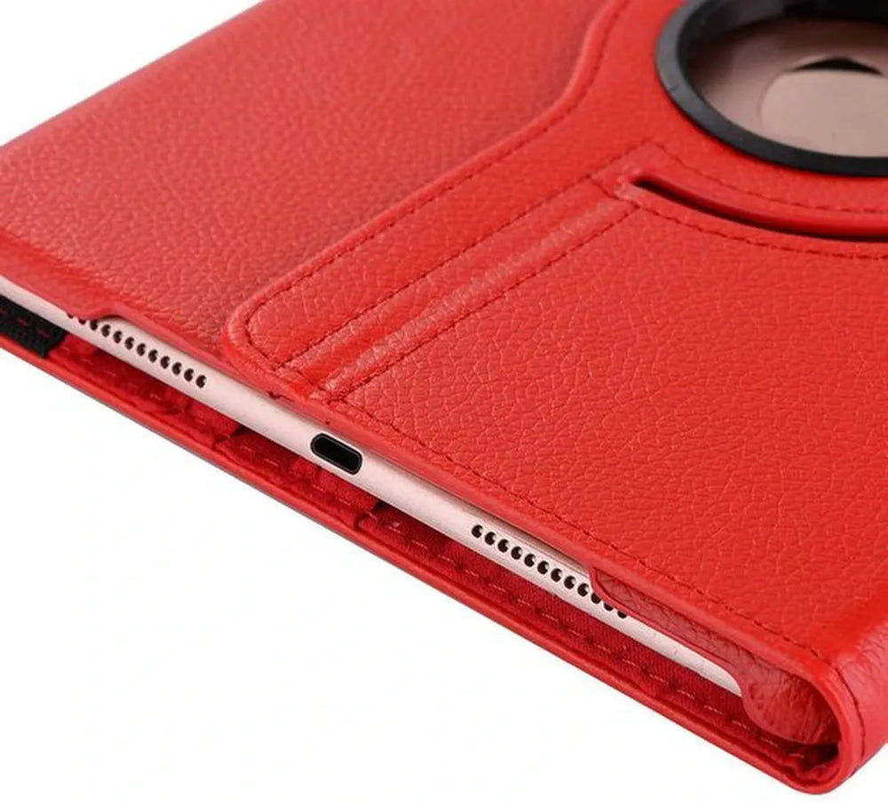 iPad Mini 4/5 7.9 (2015) A1538/A1550 Hoesjes – 360° draaibaar – Multi-stand – Rood-Tablethoesjes-Ilumina Benelux
