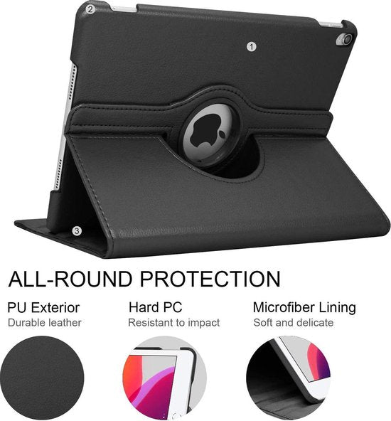 iPad Mini 4/5 – Extreme Robuuste Armor Hoesjes – Schokbestendig – Incl. Screenprotector & Stylus – Zwart-Tablethoesjes-Ilumina Benelux