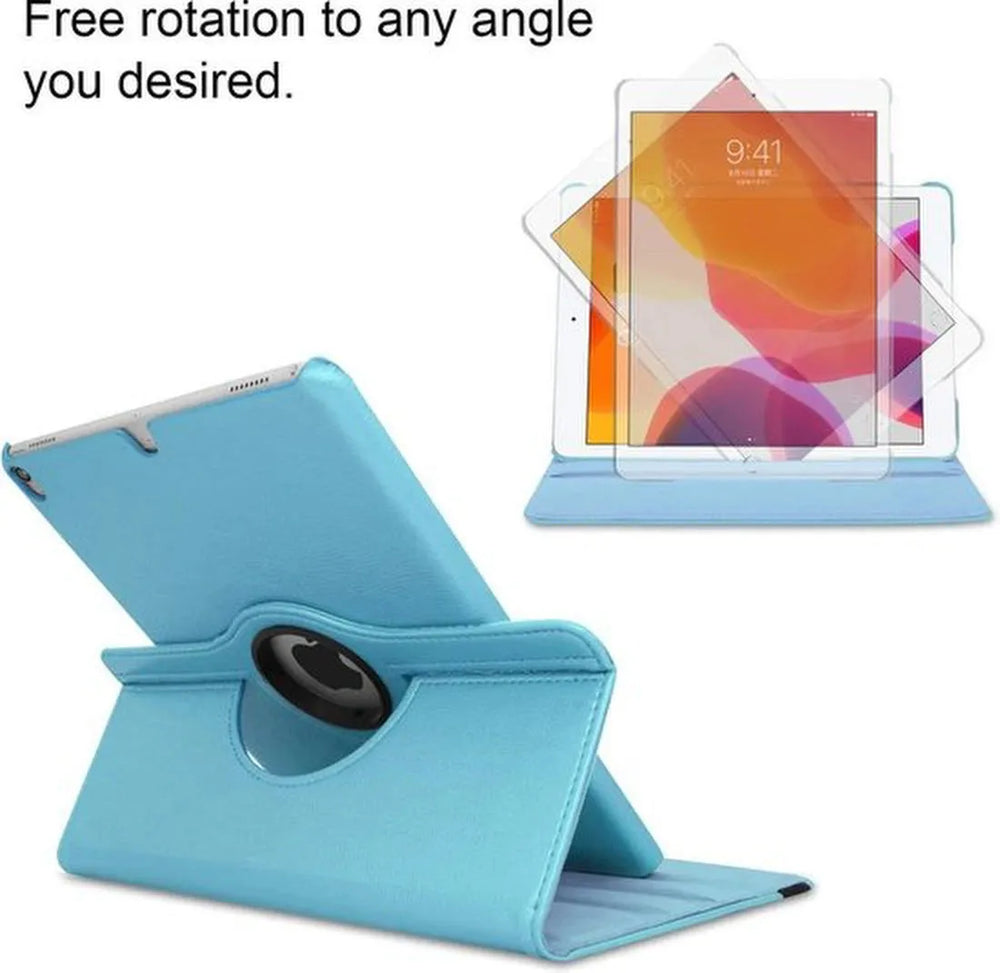 iPad Mini 4/5 – Extreme Robuuste Armor – Inclusief screenprotector & styluspen – Lichtblauw-Tablethoesjes-Ilumina Benelux