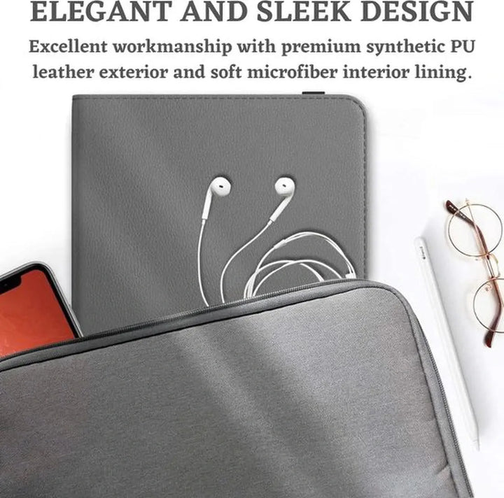 iPad Mini 5 7.9 (2019) Hoesjes – 360° draaibaar Multi-Stand – Grijs-Tablethoesjes-Ilumina Benelux