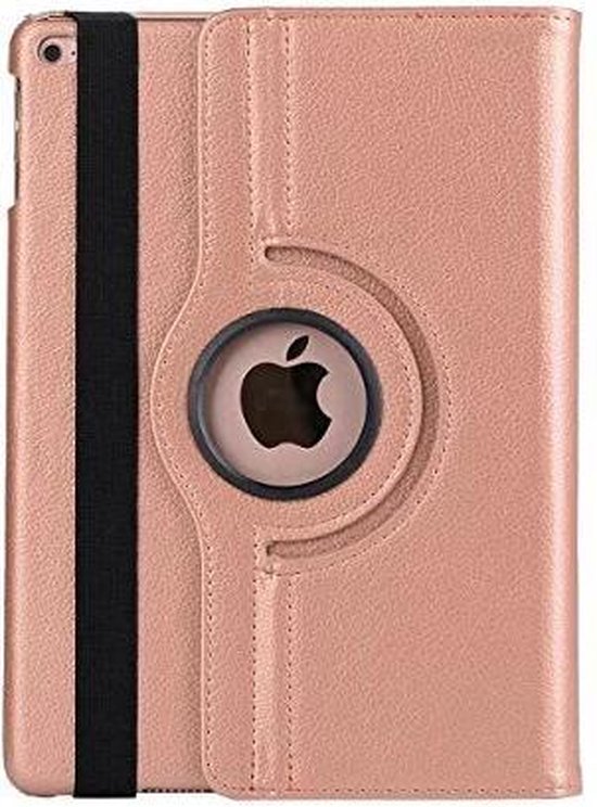 iPad Mini 5 7.9 (2019) Hoesjes – 360° draaibaar – Multi-stand Standfunctie – Roségoud-Tablethoesjes-Ilumina Benelux