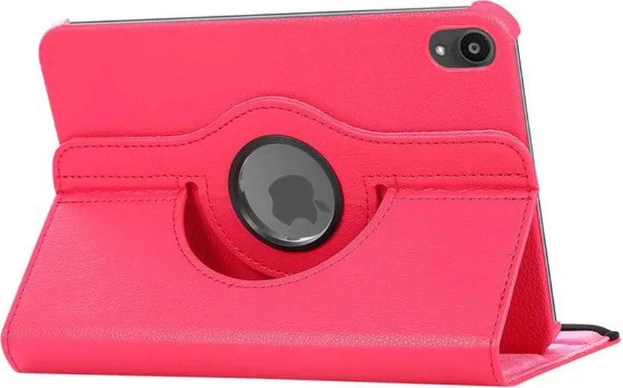 iPad Mini 6 & iPad Mini 7 2024 Hoesjes – 360° draaibaar – Multi-stand – Roze-Tablethoesjes-Ilumina Benelux