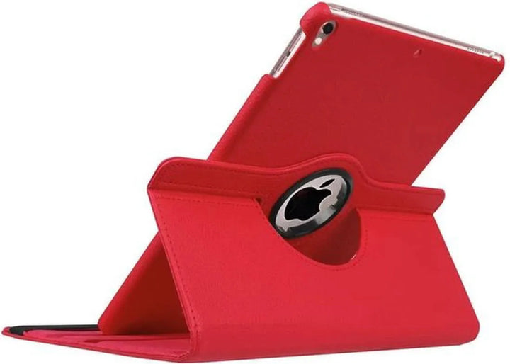 iPad Pro 10.5 (2017) Hoesjes – 360° draaibaar – Multi-stand Standfunctie – Rood-Tablethoesjes-Ilumina Benelux