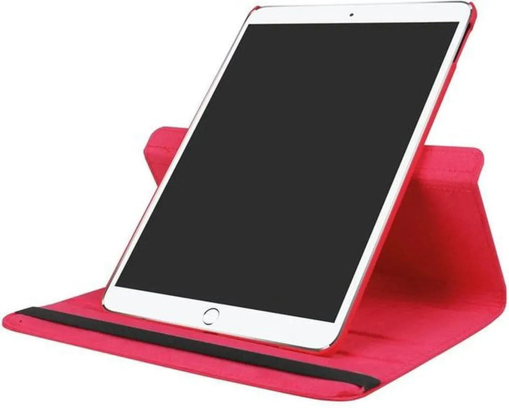iPad Pro 10.5 (2017) Hoesjes – 360° draaibaar – Multi-stand Standfunctie – Rood-Tablethoesjes-Ilumina Benelux