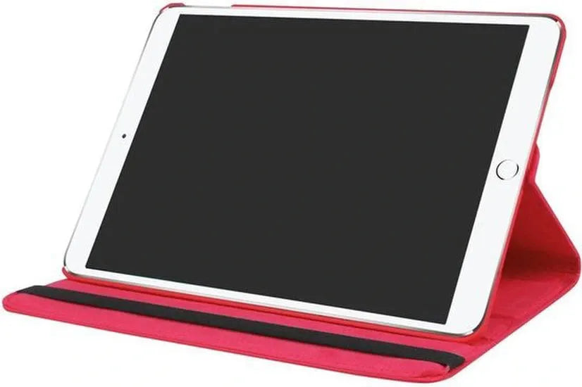 iPad Pro 10.5 (2017) Hoesjes – 360° draaibaar – Multi-stand Standfunctie – Rood-Tablethoesjes-Ilumina Benelux