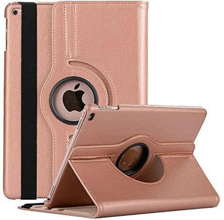 iPad Pro 10.5 2017 & iPad Air 3 2019 Hoesjes – 360° draaibaar – Multi-stand – Roségoud-Tablethoesjes-Ilumina Benelux