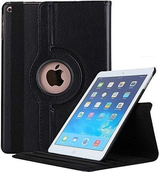 iPad Pro 10.5 (2017) & iPad Air 3 (2019) Hoesjes – 360° draaibaar – Multi-stand – Zwart-Tablethoesjes-Ilumina Benelux