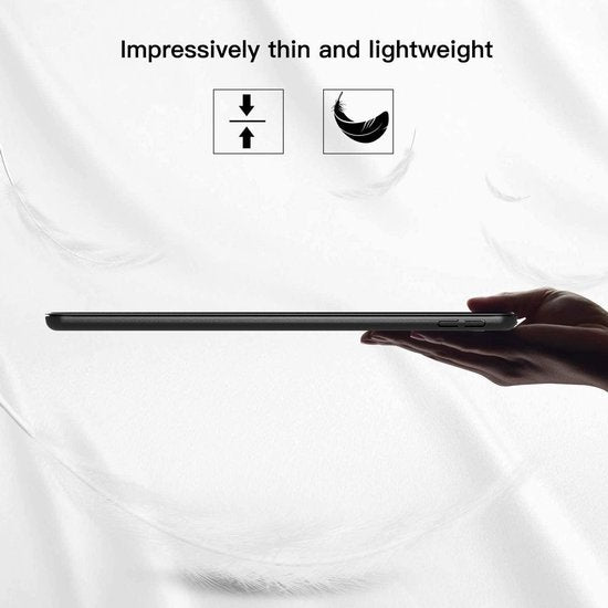 iPad Pro 10.5 (2017/2019) – Tri-Fold standaard – Smart cover – Zwart-Tablethoesjes-Ilumina Benelux
