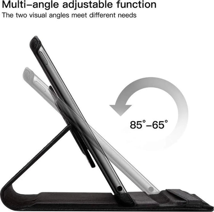 iPad Pro 10.5 Hoesjes – 360° draaibaar Multi-Stand – Inclusief Styluspen – Rood-Tablethoesjes-Ilumina Benelux